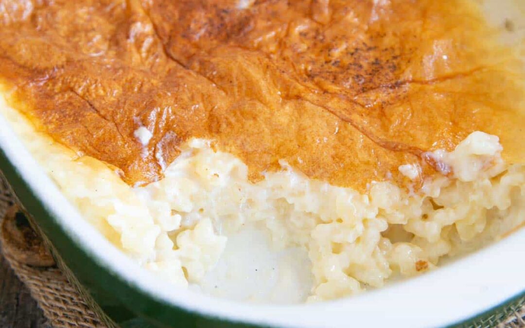 Old Irish Rice Pudding